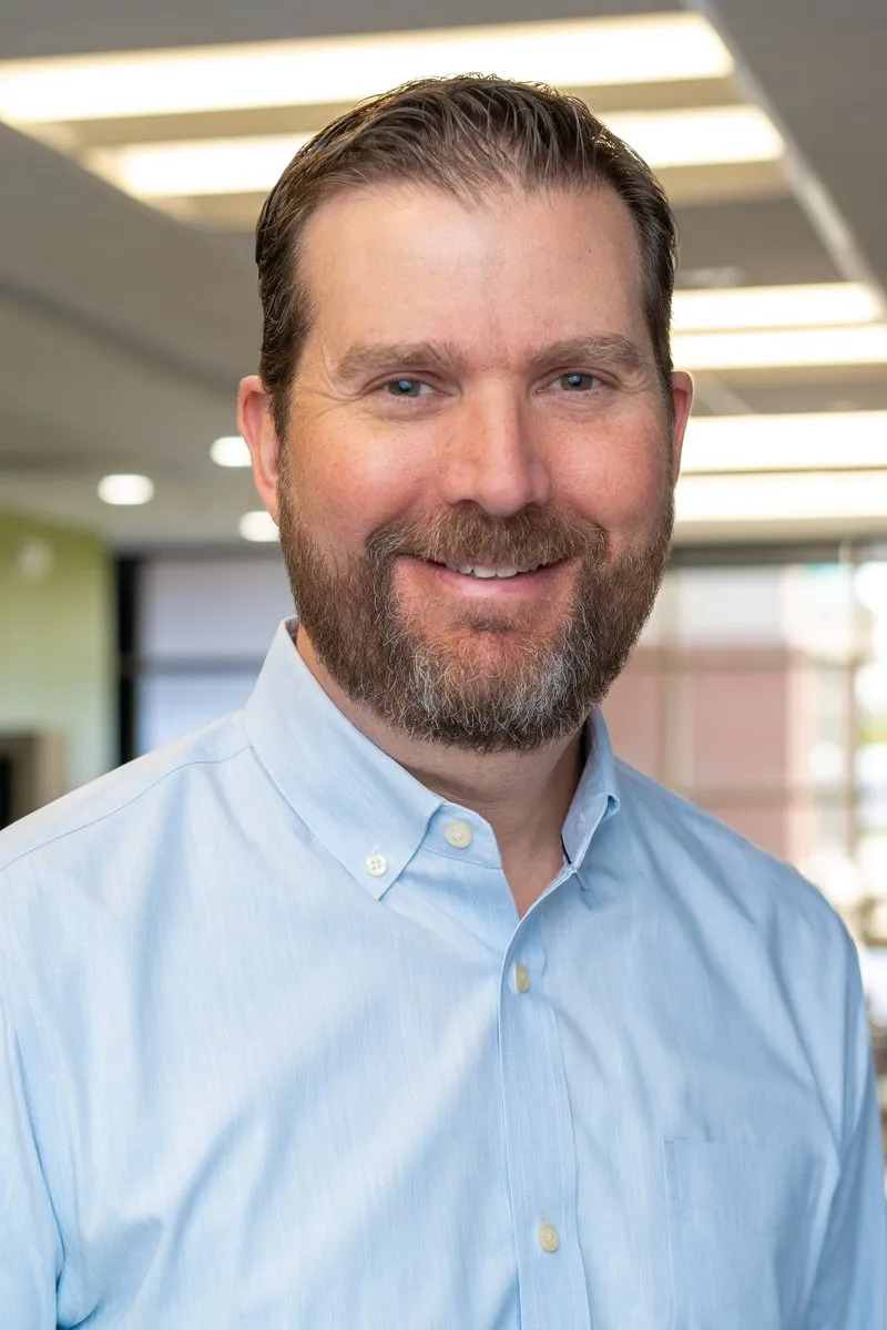 Professional headshot of Dr. Blair Smith of Bernhardt & Smith Orthodontics
