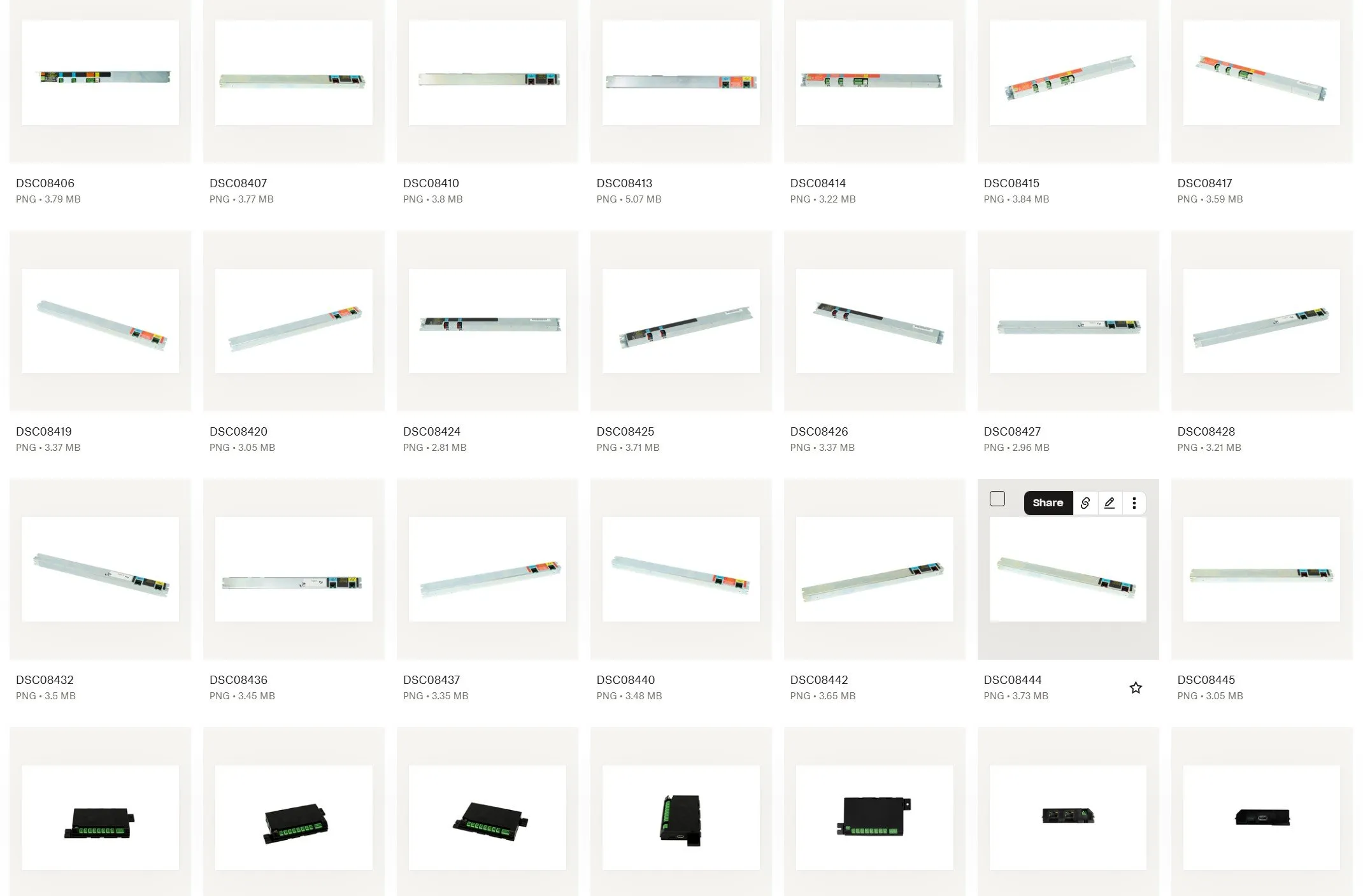 IGOR product catalog page with Jackall Creative product photography