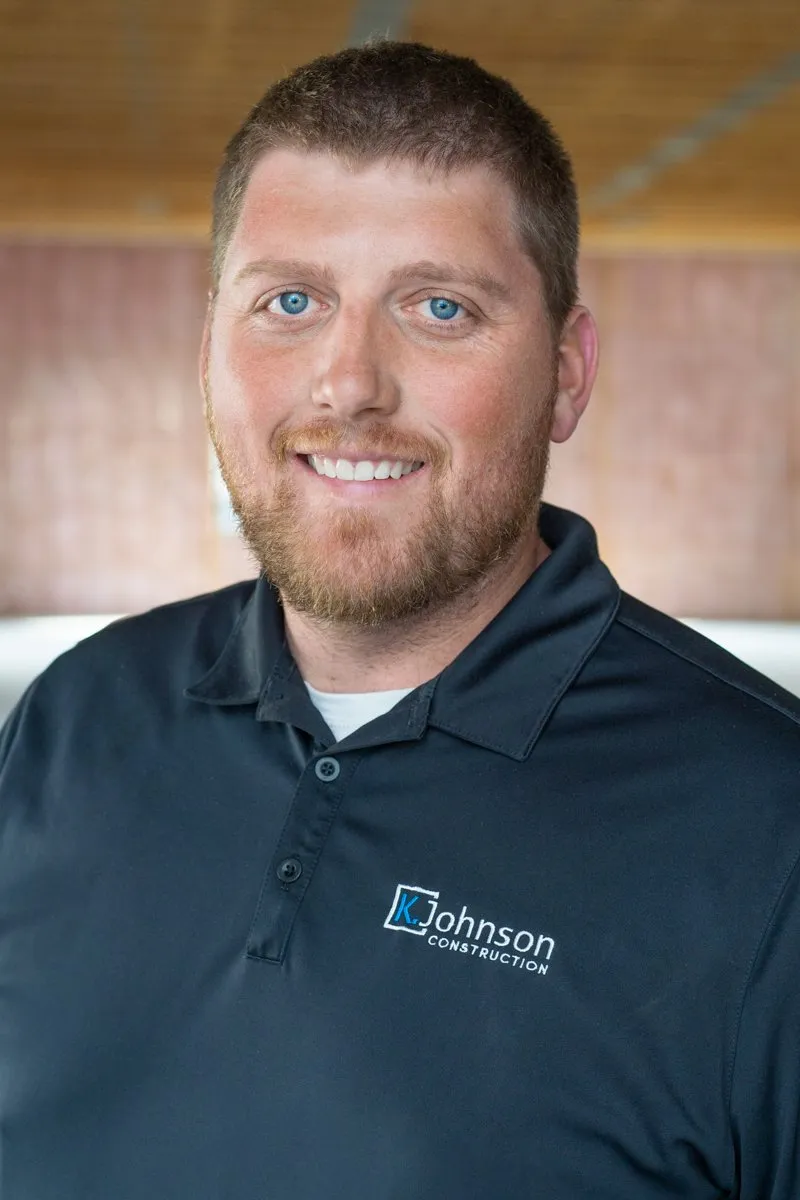Professional headshot of Kyle Gerleman of K. Johnson Construction