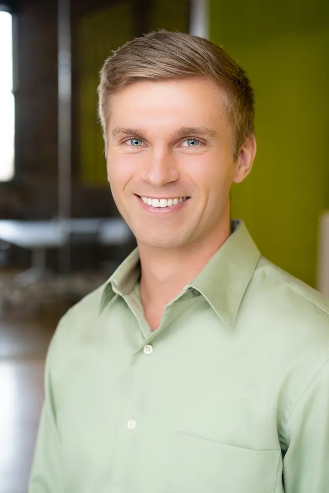 Professional headshot photographed by Jackall Creative
