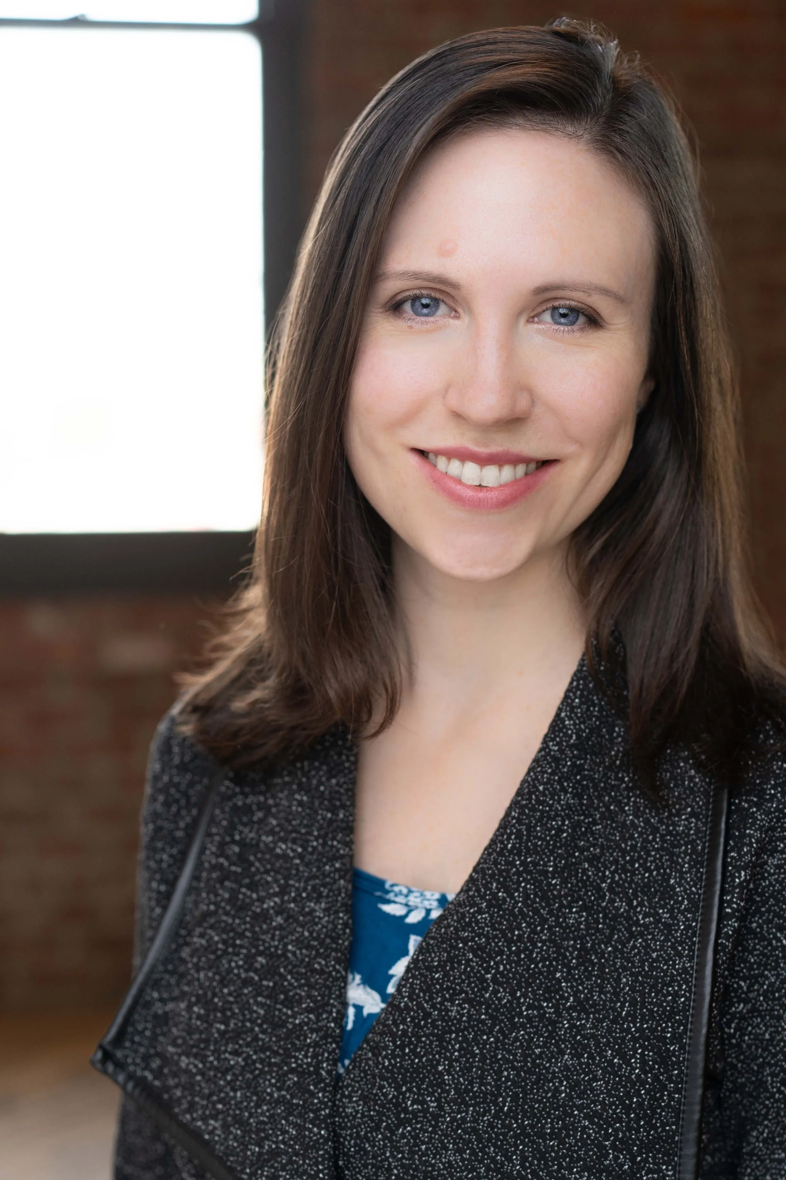 Professional headshot photographed by Jackall Creative